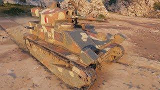 WoT Vickers Medium Mk. II British tier 2 medium tank 807 DMG - Mines