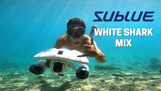 UNDERWATER SCOOTER TEST / White Shark Mix By SUBLUE