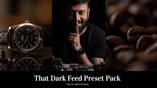 Edit Like Ratheesh Chandran (@thatdarkfeed) | Free Preset