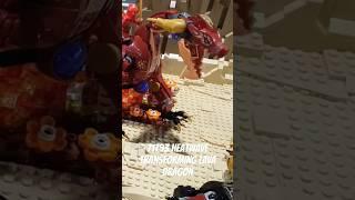 Ninjago Dragons Rising Heatwave Transforming Lava Dragon #lego #ninjago #dragonsrising #shorts