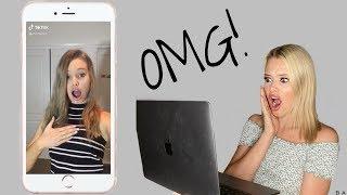 Reacting To My Old TIKTOKS!!!