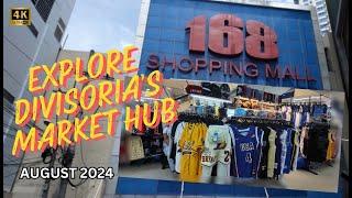 [4K] 168 Shopping Mall Divisoria Walking Tour | Best Bargains & Shopping Tips in Manila’s Market Hub