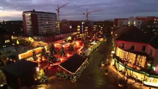 Flug über das Weihnachtsdorf in Pinneberg shz.de