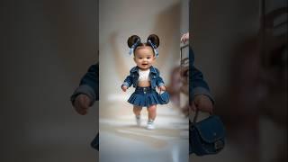 Chubby Baby Struts in Style | Baby on Stage #shorts #youtubeshorts #shortsfeed #babygirl