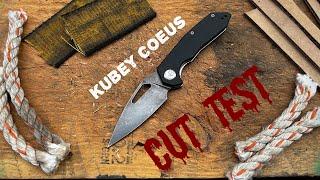 Cut Test: Kubey Coeus! A Budget Precision Cutter!