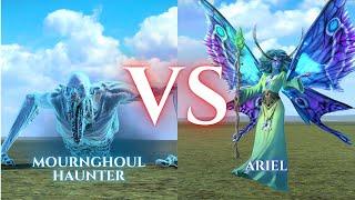 WARHAMMER III Total War : Mournghoul Haunter VS Ariel