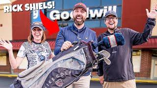 We Take Rick Shiels Thrifting For Golf Clubs In America!