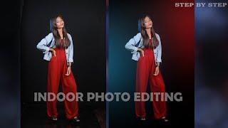 Indoor Photography Photo Editing | Photoshop Tutorial | Studio Model Photo Edit | Kp Photography