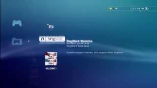 Game Data and Save Data menu options