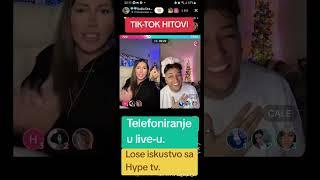 Dalila Dragojević i Cale:Dalilino loše iskustvo sa tv Hype #tiktok #humor