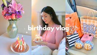 birthday diary | back home, b-day freebies, new purse unboxing!