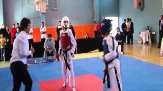 37kg Cigdem Simsek - Oznur Guven (37kg 2nd Final Turkish cadet nationality team electins 2011)