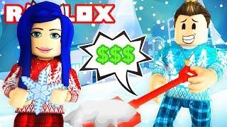 SNOW SHOVELING SIMULATOR IN ROBLOX!