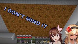 Flare getting triggered by Tokino Sora's Pumpkin Ceiling