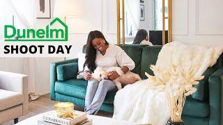 DUNELM CAME TO MY HOUSE! BTS SHOOT & FLAT TOUR | Jade Vanriel