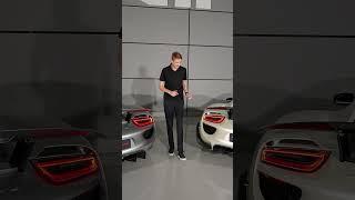 Weissach package VS Normal Porsche 918 Spyder