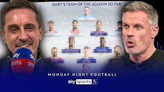 "Are you serious?"  | Neville & Carragher disagree on their teams of the season so far