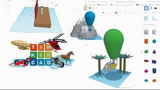 3D моделирование аэростата в Tinkercad