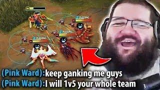 SURROUNDED BY THEIR WHOLE TEAM? IT'S STILL NOT ENOUGH FOR PINK WARD!
