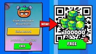 FREE NEW GEMS QR CODE!  | STAR DROP & POWER MEAL OPEN  BRAWL STARS NEW UPDATE