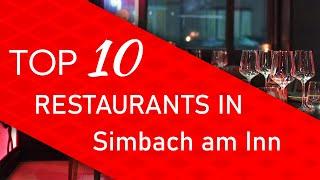 Top 10 best Restaurants in Simbach am Inn, Germany