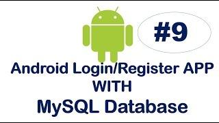 Android Login/Register App with MySQL-09- Registration Coding  -2