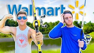 1v1 WORST Lure Fishing TOURNAMENT!!! (Walmart Edition)