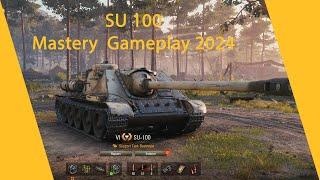 SU-100 Mastery   WoT  Gameplay May 2024!️️️