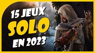 15 JEUX SOLO incontournables en 2023 !