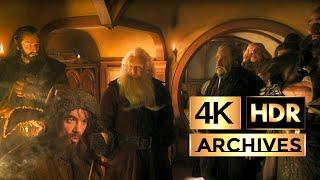 The Hobbit - An Unexpected Journey - The Misty Mountains Song Scene [ HDR - 4K - 5.1 ]