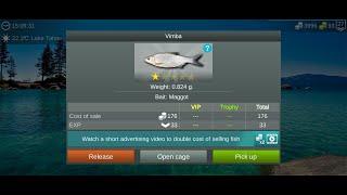 My Fishing World : Рыбец (Ежедневное Задание, Озеро Тахо) #myfishingworld