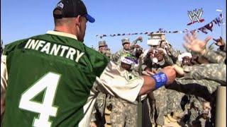 John cena entrance tribute to the troops 2008