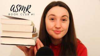 ASMR | April Book Club 2021 (Whispered) • Whispers • Page Turning • Reading • Tapping #1