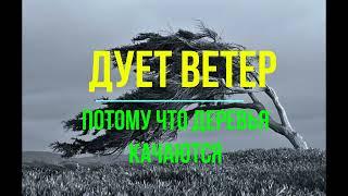 Дует ветер потому, что деревья качаются. Вячеслав Котляров.