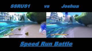 Sonic Unleashed Battle: SuperSonicRUS1 vs Joshua. Jungle Joyride Act5