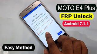 Moto E4 Plus (XT1771) FRP Bypass/Moto E4 Plus Frp & Google Account Bypass Android 7.1.1 without PC |