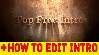 Free Intro Templates Sony Vegas Download + No Plugins + Full Tutorial #1