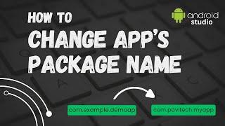 How To Change Package Name In Android Studio   #packagename