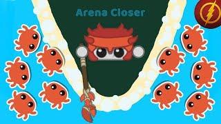 Starve.io How to get Crab Gear + Dragon Gear + Bed / New Update