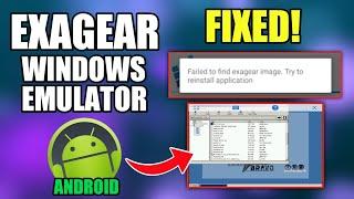 How To Install & Fix "Failed to find ExaGear image" Error