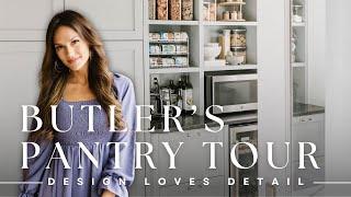 INTERIOR DESIGN - My CLEVER Butler's Pantry DESIGN IDEAS!!