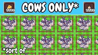 I tried to start an all cow farm. It was hard. | Another Farm Roguelike Rebirth