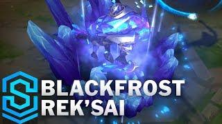 Blackfrost Rek'Sai Skin Spotlight - Pre-Release - League of Legends