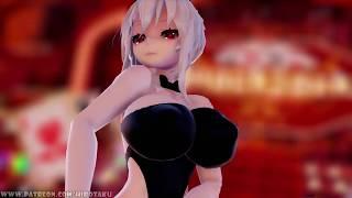 MMD SEXY : 弱音ハク - Haku Yowane  -【bubble pop】60FPS