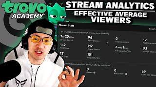 Trovo Stream Academy: Understanding your Stream Analytics — Effective Average Viewers