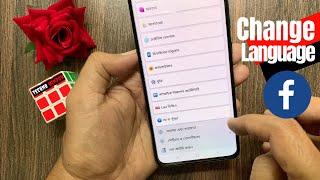 How to Change Language on Facebook App