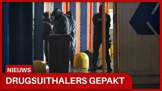 Drugsuithalers bij de Maasvlakte gepakt