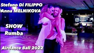 Stefano Di Filippo - Anna Melnikova Amazing SHOW at the AirDance Christmas Ball | Rumba