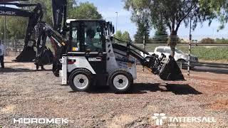 MINI BACKHOE LOADER HIDROMEK 62SS - Tattersall Maquinarias Chile