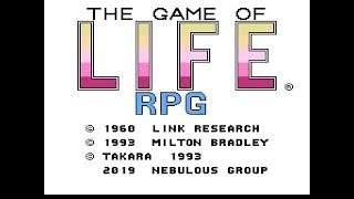 NES RPG Jinsei Game (US The Game of Life)